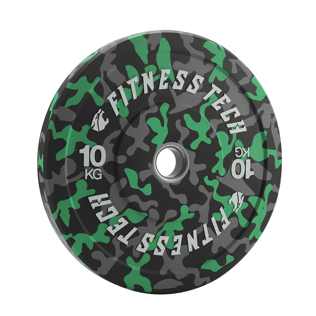 Conjunto de placa amortecedora de disco de 150 kg com manchas de camuflagem de alta resistência