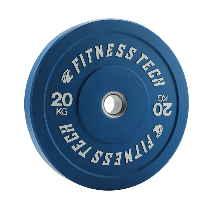 Conjunto discos Bumper plates coloridos de alta resistência de 150 kg