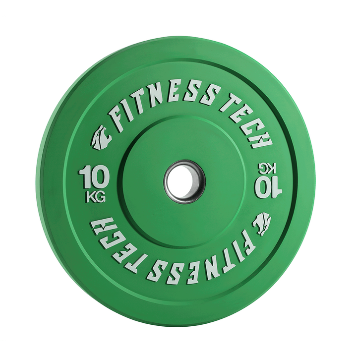 Conjunto discos Bumper plates coloridos de alta resistência de 150 kg