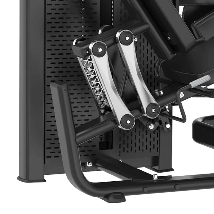 Máquina selectorizada | Extensión de cuádriceps - Detalle Asiento