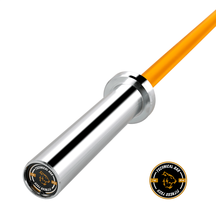 Barra de técnica gold 1.8m*50mm 2 rolamentos 22Kg