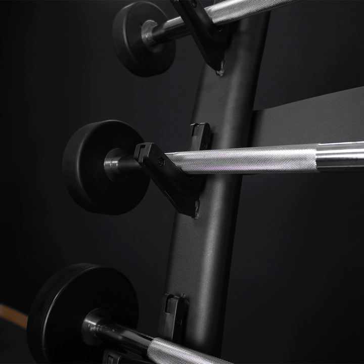 Conjunto de Barras Montadas Retas com Rack | De 10 a 30 kg