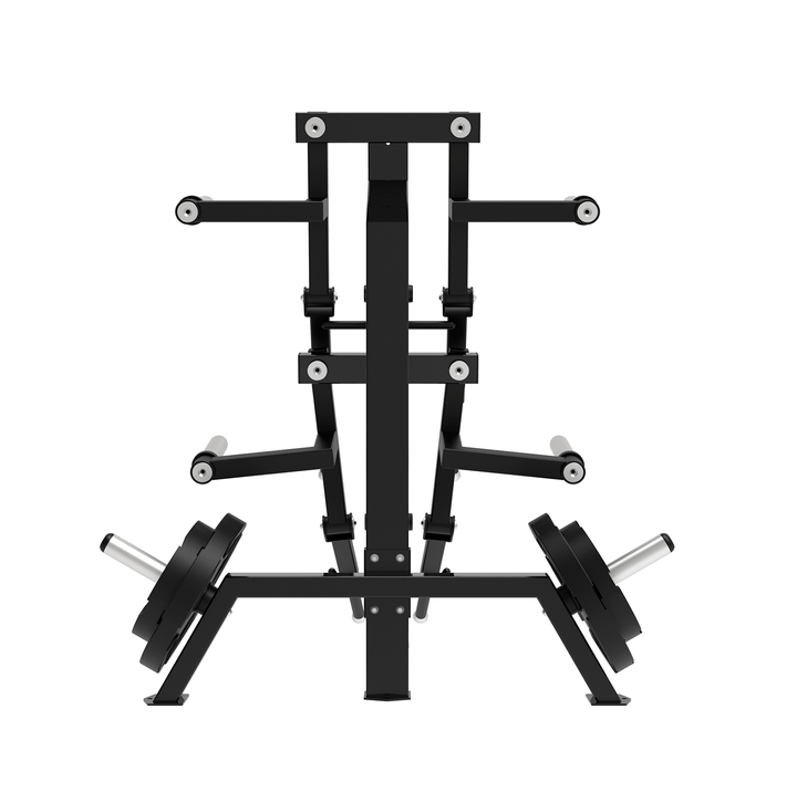 Máquina de Fly Lateral em Pé/Pressão de Ombro com Alavanca