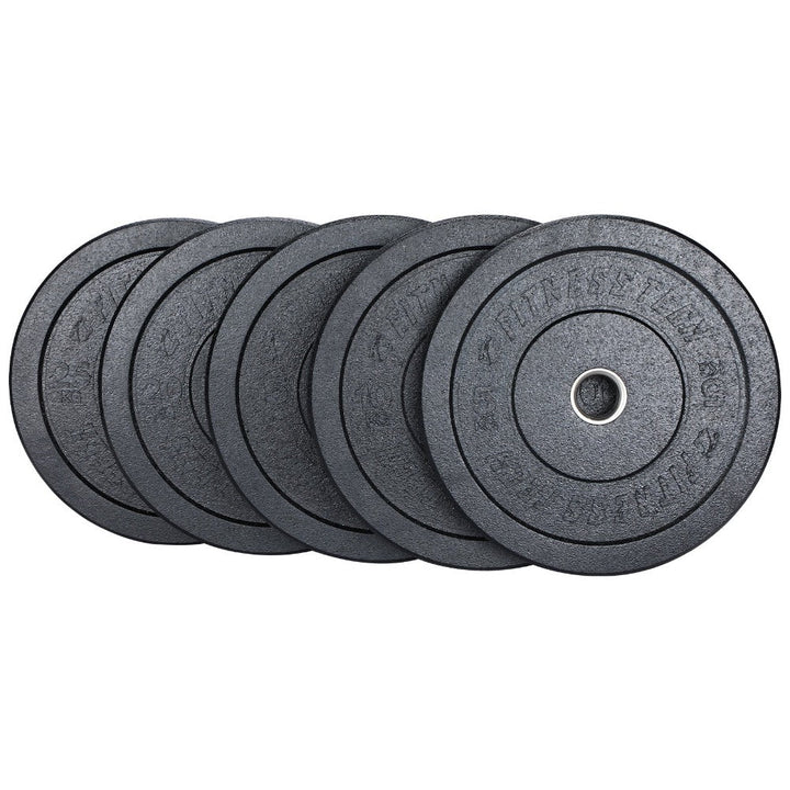 Discos Bumper Plate de alta resistência Hi Temp preto