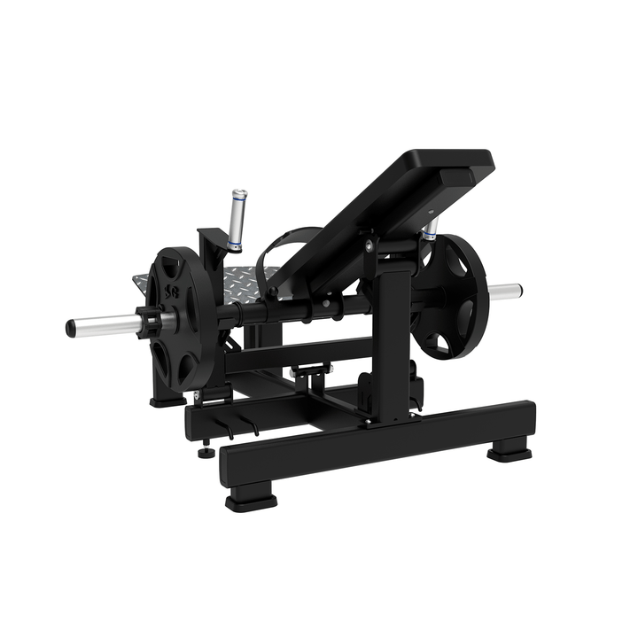 Máquina de impulso de alavanca/quadril com cinto