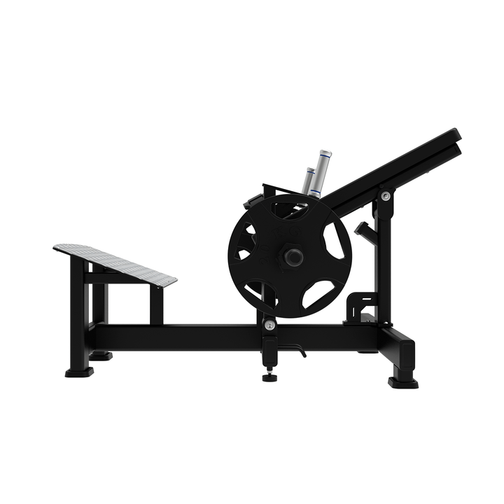 Máquina de impulso de alavanca/quadril com cinto