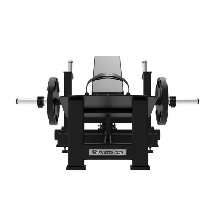 Máquina de impulso de alavanca/quadril com cinto