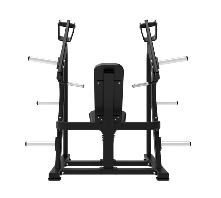 Máquina de prensa/alavanca militar isolada sentada