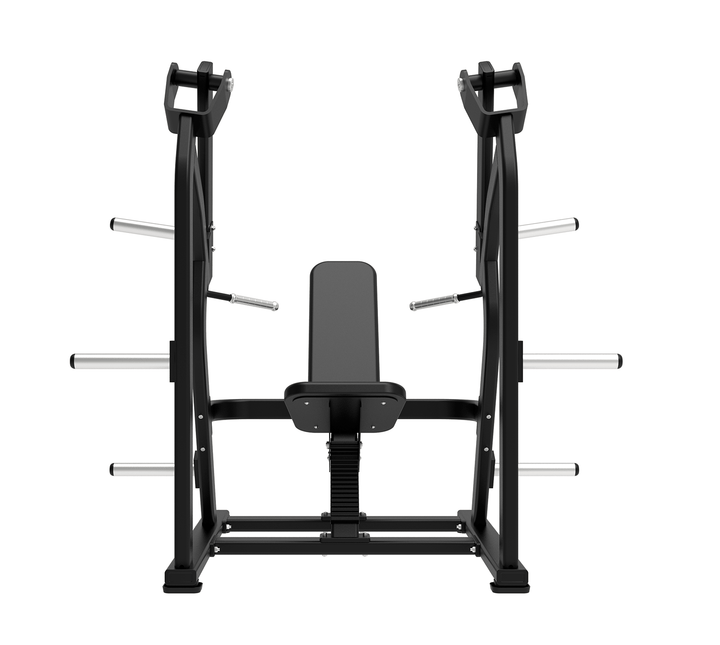 Máquina de prensa/alavanca militar isolada sentada