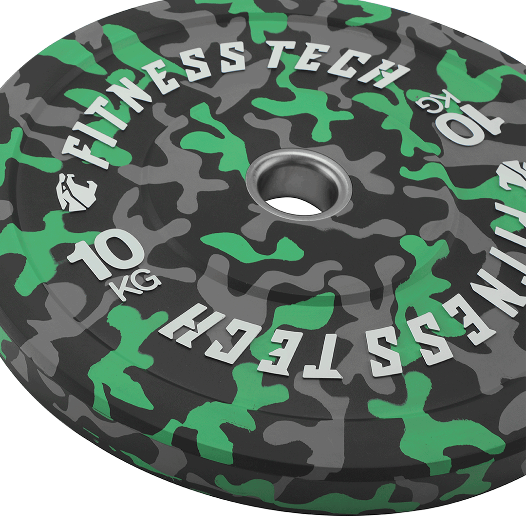 Conjunto de placa amortecedora de disco de 150 kg com manchas de camuflagem de alta resistência