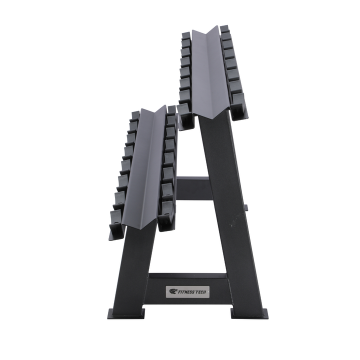 Rack profissional para halteres de 8 pares