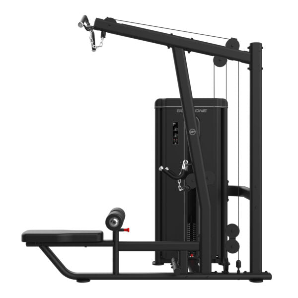 Máquina seletora dupla / Lats-Medium Row 80-90-100 kg
