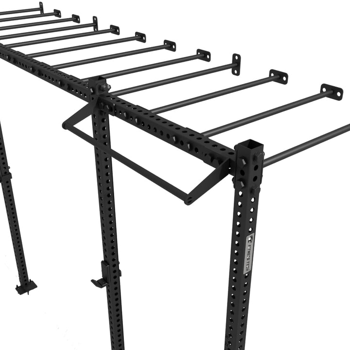 Rig Funcional de Pared con Monkey Bars - 2 Puestos (Detalle)