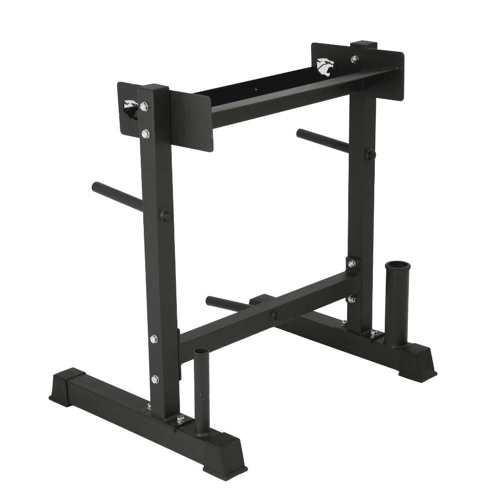 Soporte Multifunción para Discos, Barras y Mancuernas - Posterior