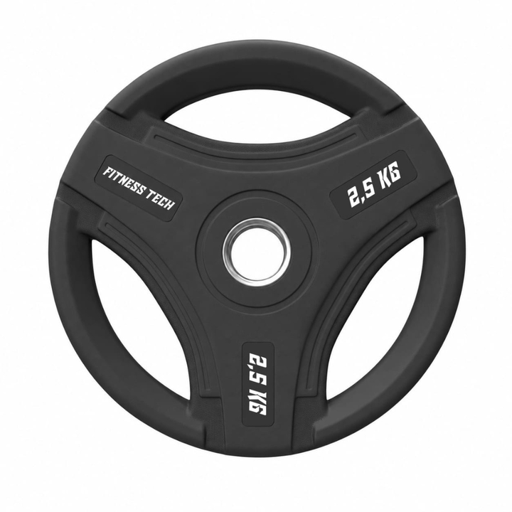 Discos de Peso Triple Agarre Premium 50mm - 2,5 kg (Frontal)