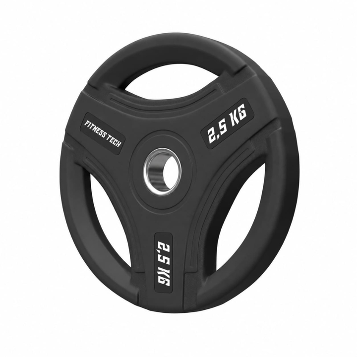 Conjunto 105 kg Anilhas Tri Grip Premium 50mm