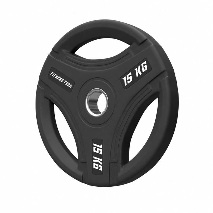 Conjunto 105 kg Anilhas Tri Grip Premium 50mm