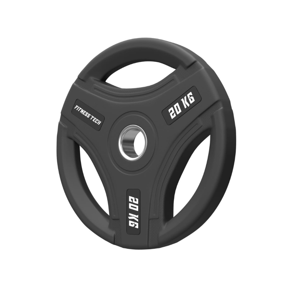 Conjunto 105 kg Anilhas Tri Grip Premium 50mm