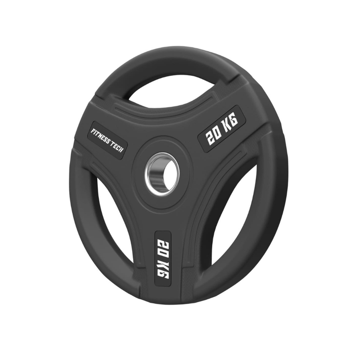 Conjunto 105 kg Anilhas Tri Grip Premium 50mm