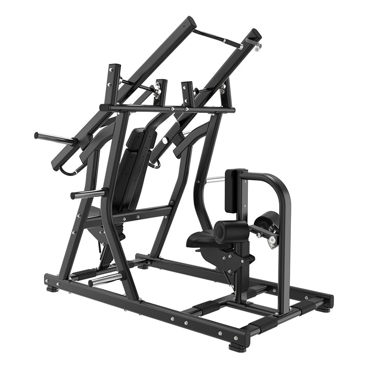 Press Banca Inclinado y Jalón Dorsal | Máquina de Palanca Dual - Pro Series - Trasera