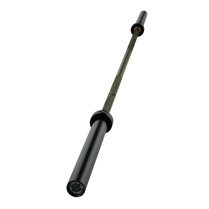 Barra olímpica verde 220 cm x 50 mm 8 rolamentos