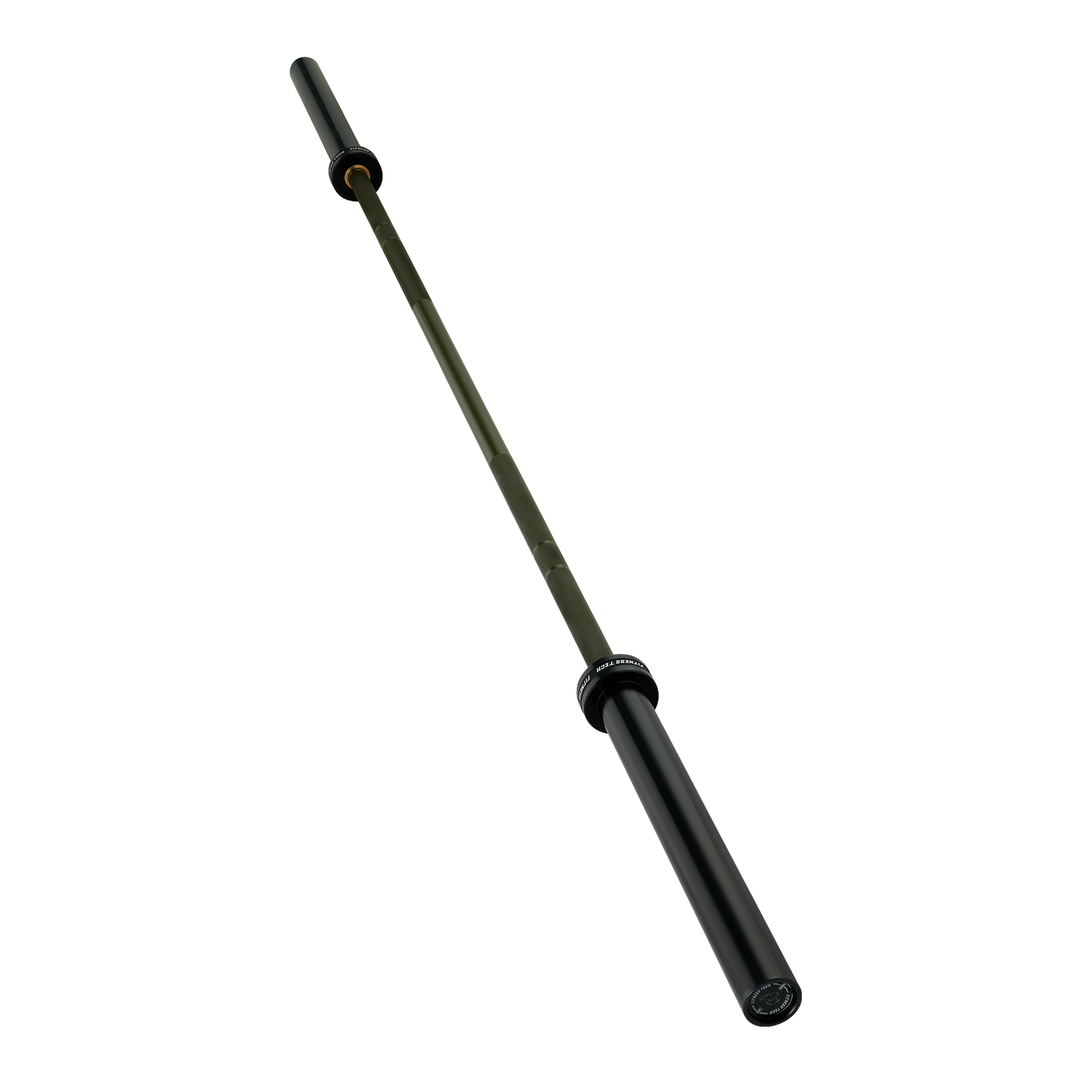 Barra olímpica verde 220 cm x 50 mm 8 rolamentos