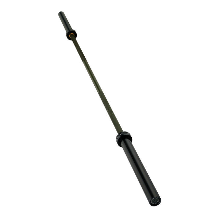 Barra olímpica verde 220 cm x 50 mm 8 rolamentos
