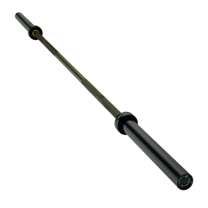 Barra olímpica verde 220 cm x 50 mm 8 rolamentos