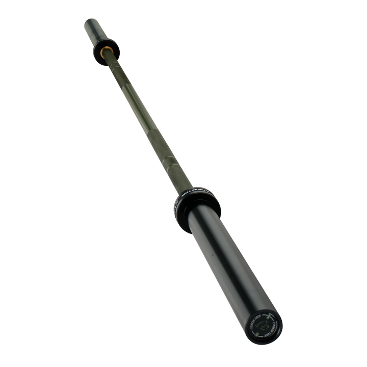 Barra olímpica verde 220 cm x 50 mm 8 rolamentos