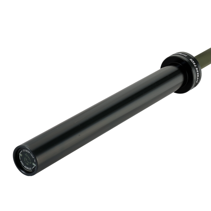 Barra olímpica verde 220 cm x 50 mm 8 rolamentos
