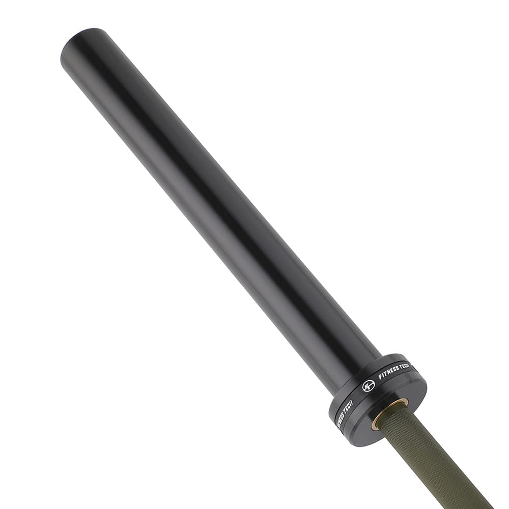 Barra olímpica verde 220 cm x 50 mm 8 rodamientos