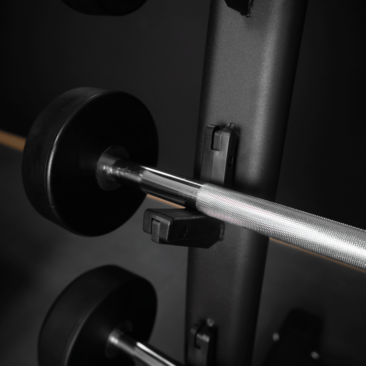 Conjunto de Barras Montadas Retas com Rack | De 10 a 30 kg