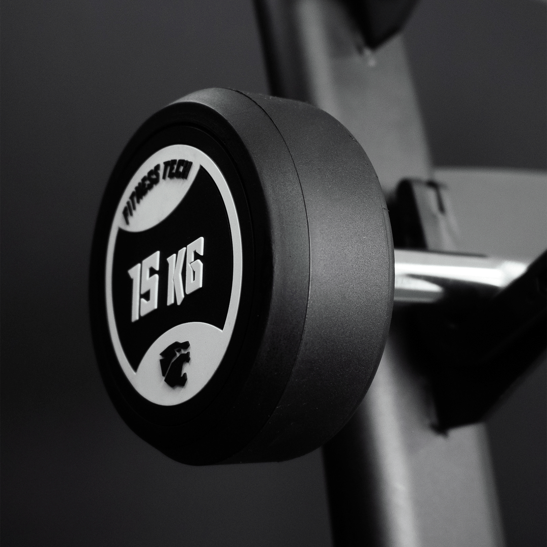 Conjunto de Barras Montadas Retas com Rack | De 10 a 30 kg