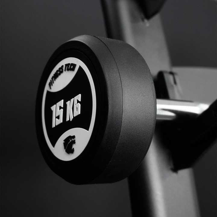 Conjunto de Barras Montadas Retas com Rack | De 10 a 30 kg