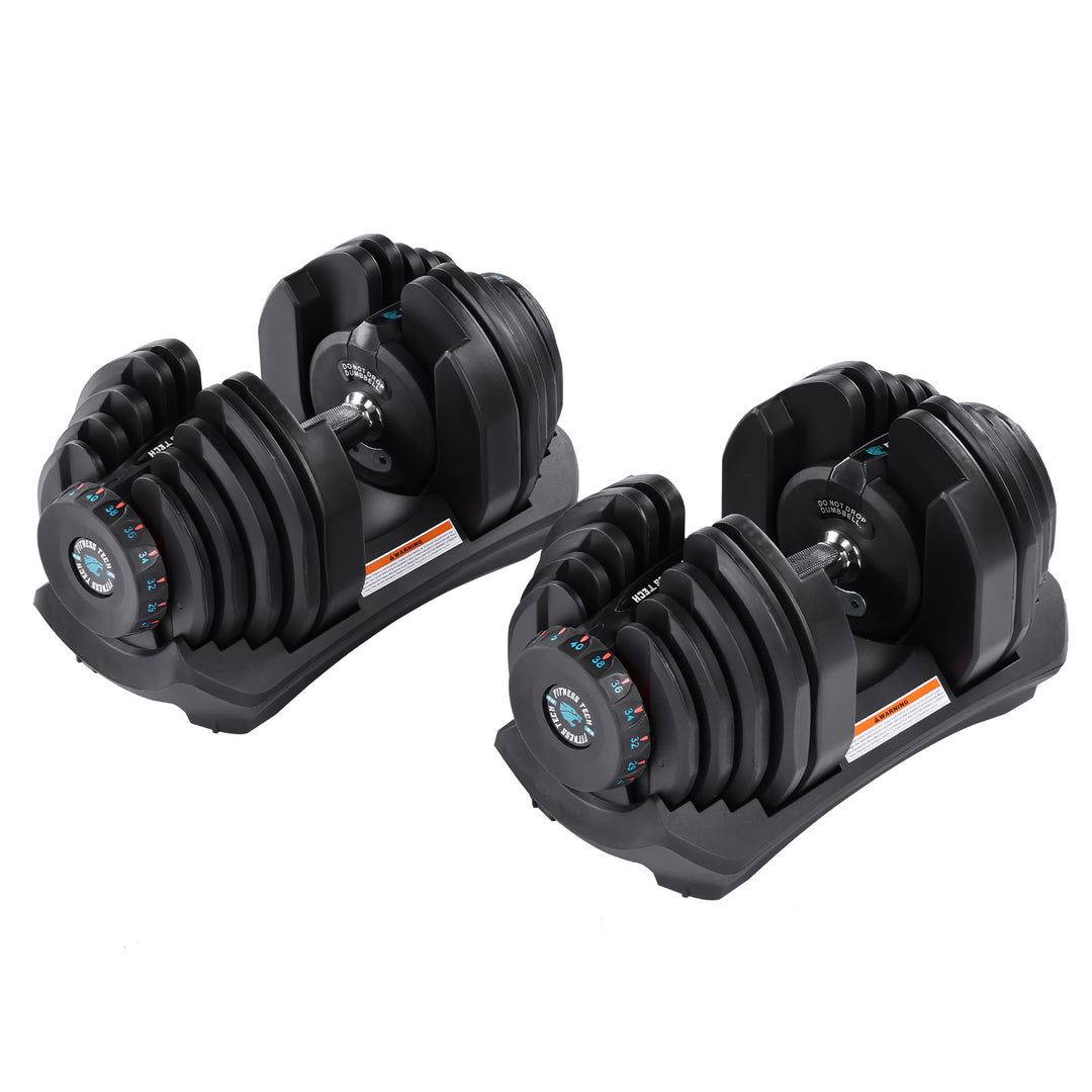 Juego de barras y mancuernas | Fitness Tech