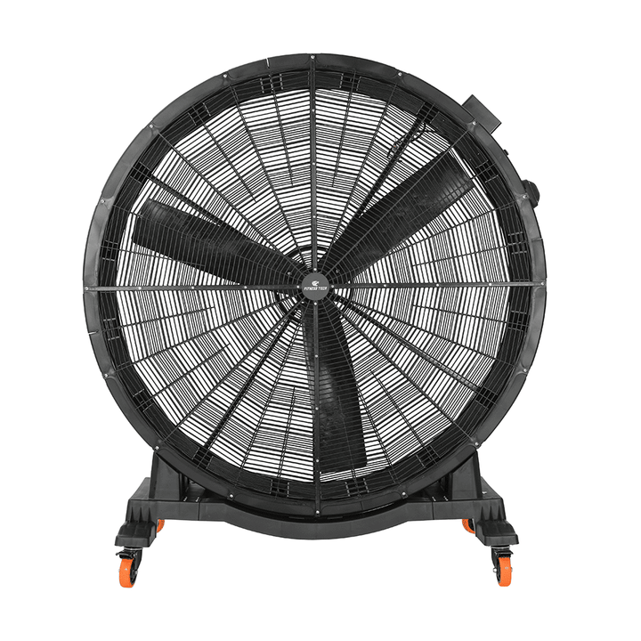 Ventilador Industrial de Pie para Gimnasio - Frontal