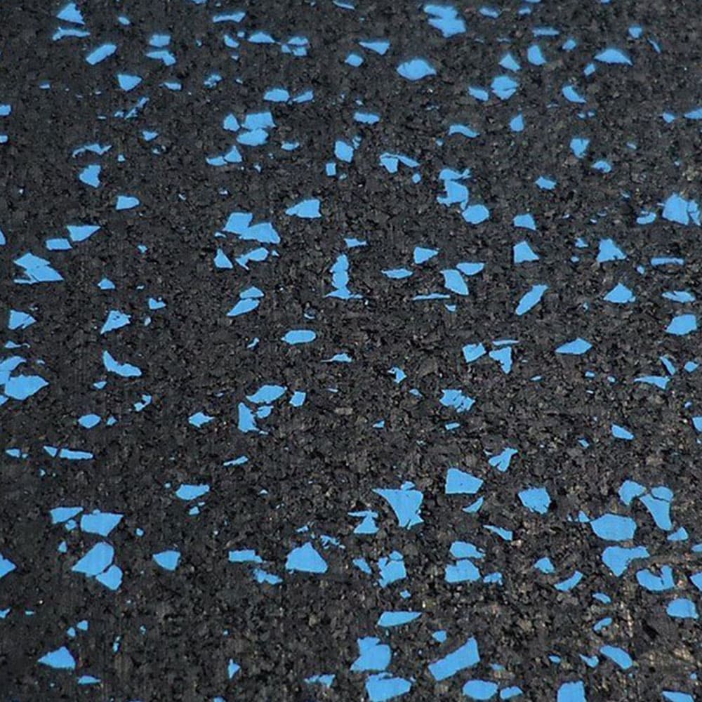 Loseta de Caucho Recta 100x100 cm Azul EPDM - Zoom