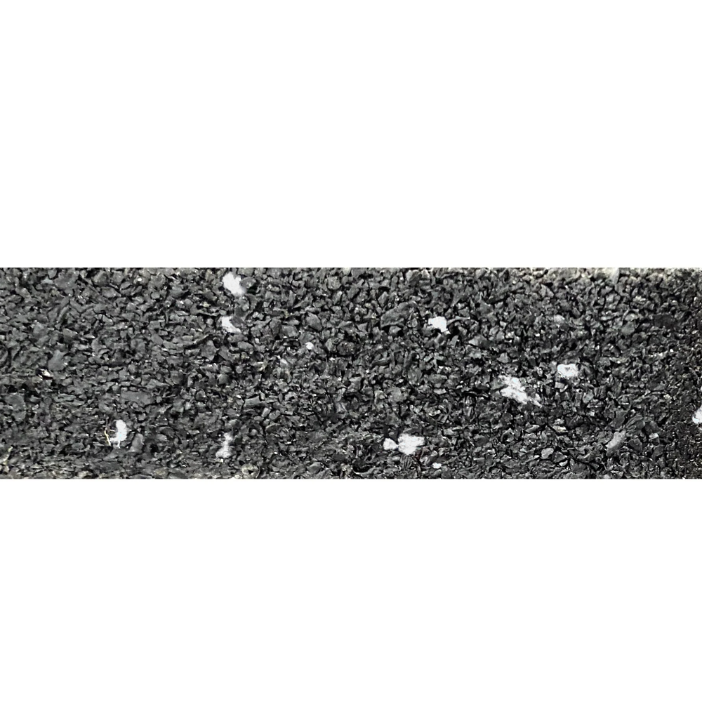 Loseta de Caucho Recta 100x100 cm Blanco EPDM - Detalle