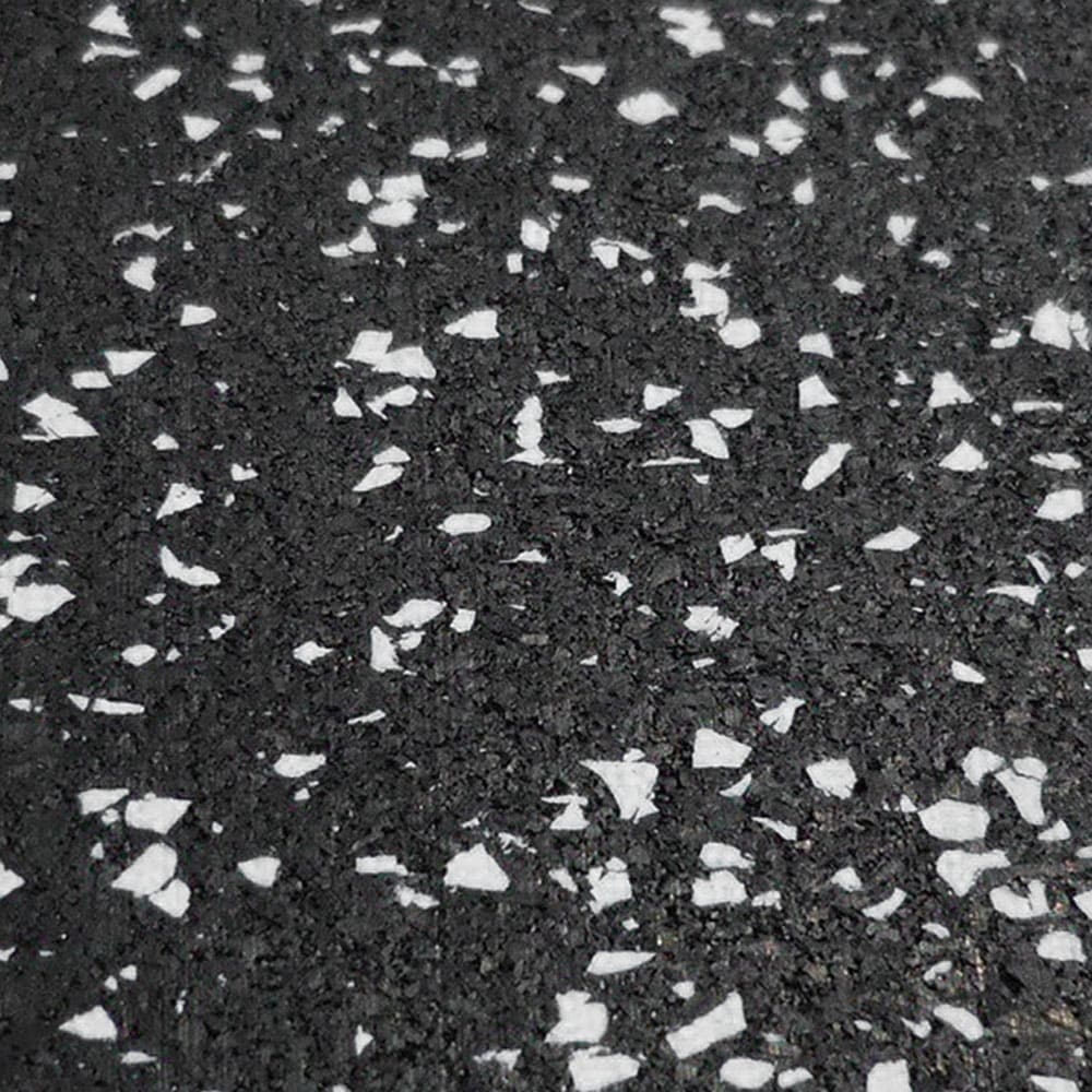 Loseta de Caucho Puzzle 100x100 cm Blanco EPDM - Zoom