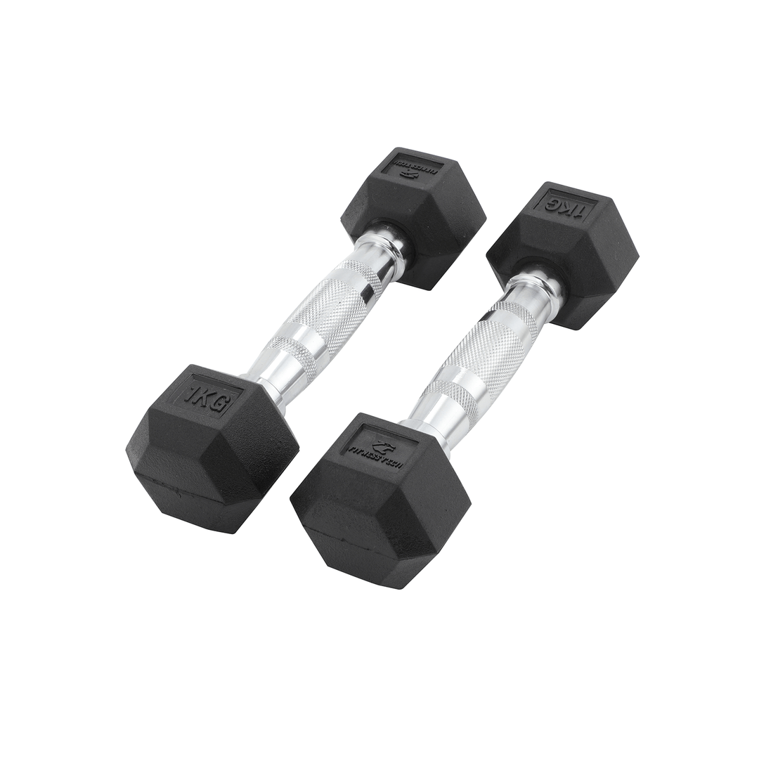 Mancuernas Hexagonais 1-9 Kg / Conjunto 2 unidades