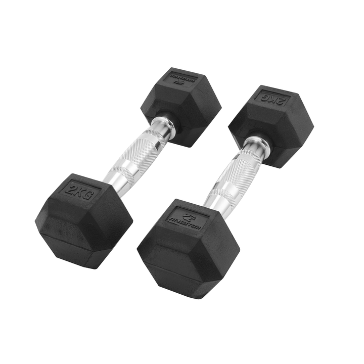 Mancuernas Hexagonais 1-9 Kg / Conjunto 2 unidades