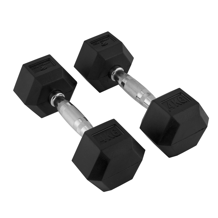 Mancuernas Hexagonais 1-9 Kg / Conjunto 2 unidades