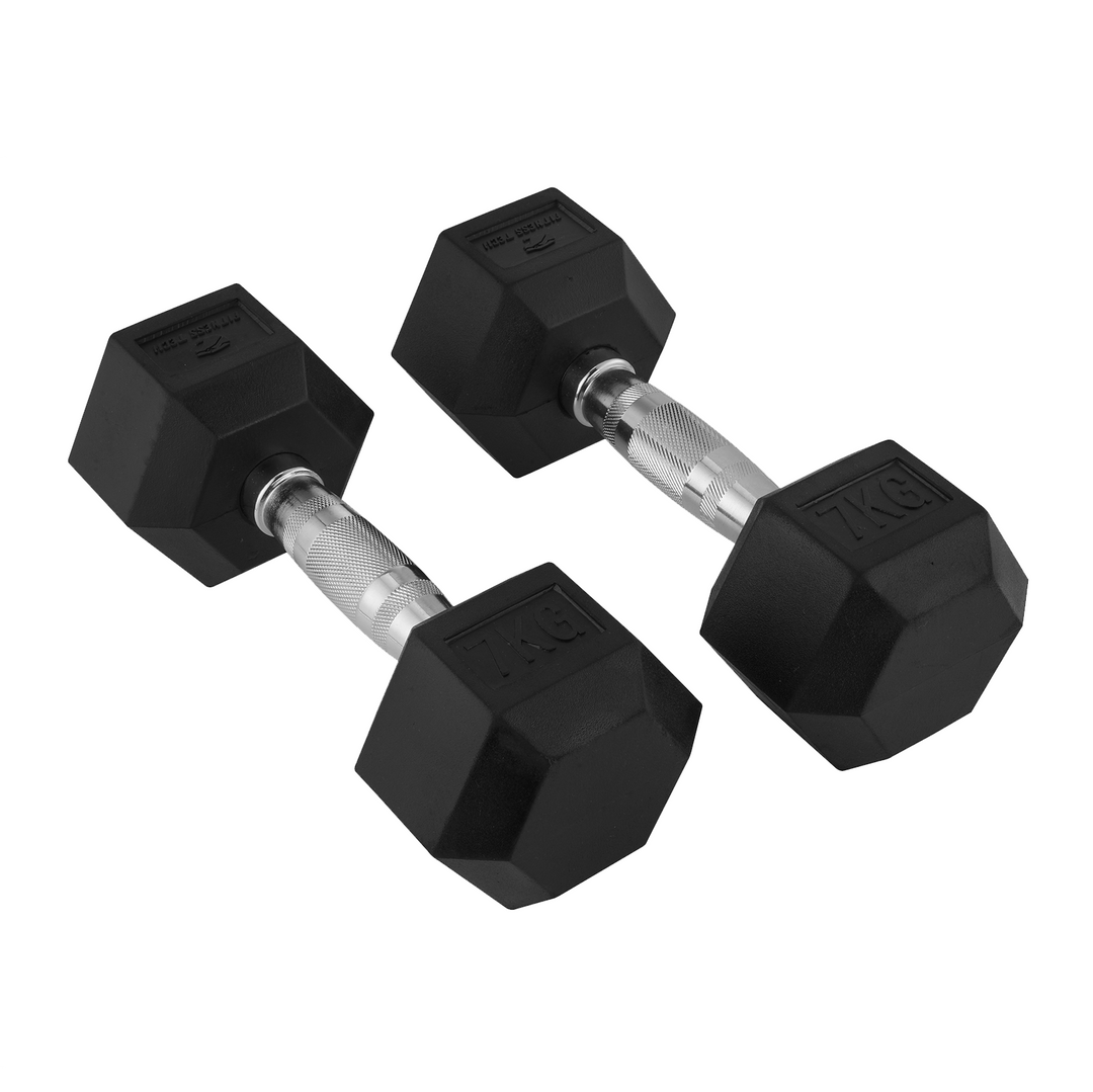 Mancuernas Hexagonais 1-9 Kg / Conjunto 2 unidades