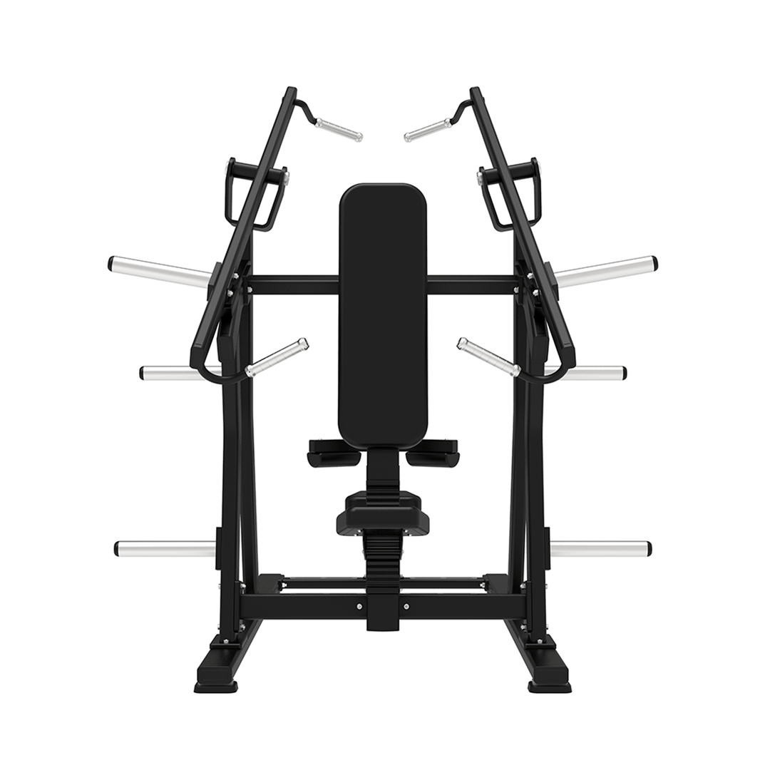 Máquina de alavanca dupla/prensa torácica inclinada e pulldown isolado