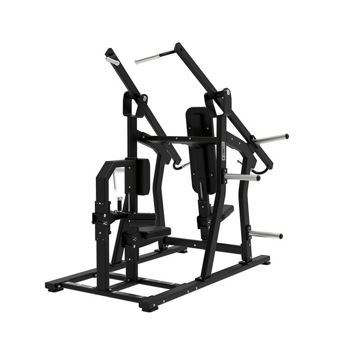 Máquina de alavanca dupla/prensa torácica inclinada e pulldown isolado