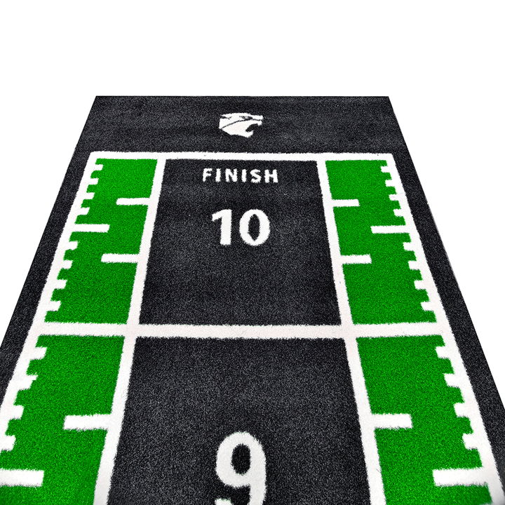 Pista de sprint de relva artificial