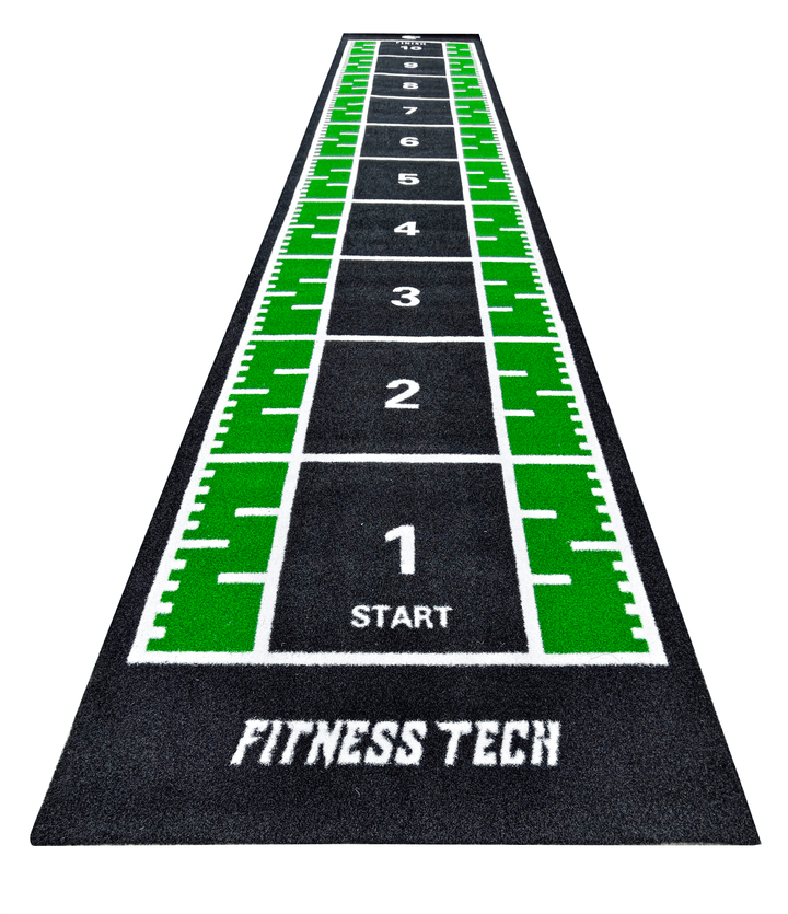 Pista de sprint de relva artificial