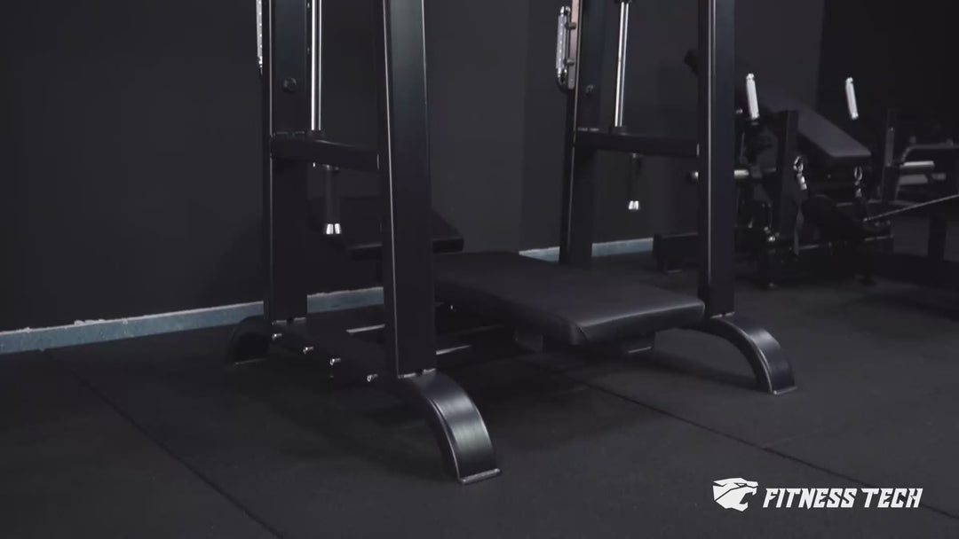 Máquina de alavanca/leg press vertical