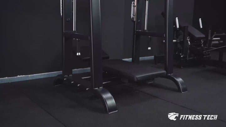 Máquina de alavanca/leg press vertical