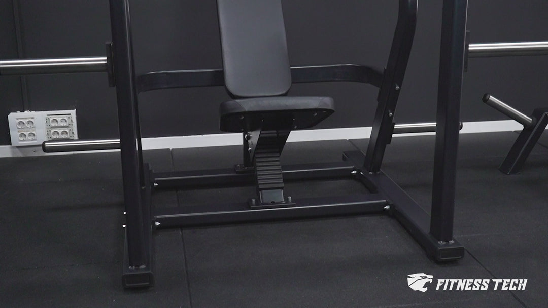 Máquina de prensa/alavanca militar isolada sentada